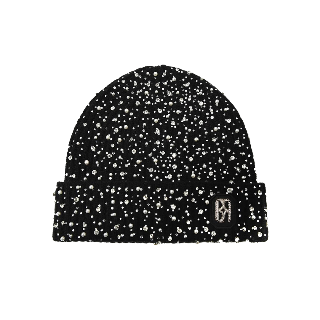 Pearl & Rhinestone Beanie