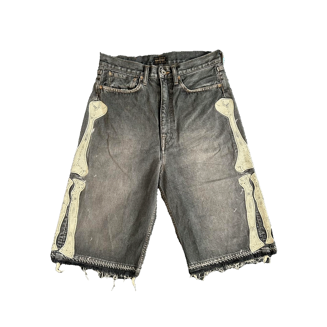 Bone Skeleton Shorts